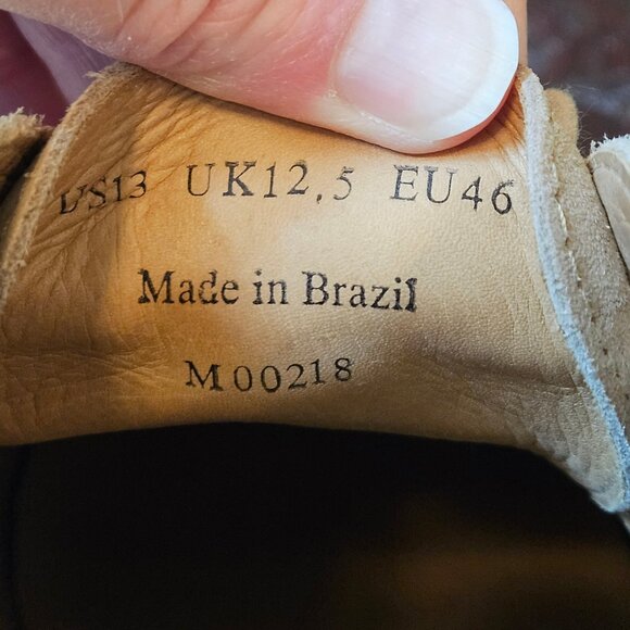 Greats Men's Suede Chukka Boots, Tan, Sz 13 - Picture 16 of 16